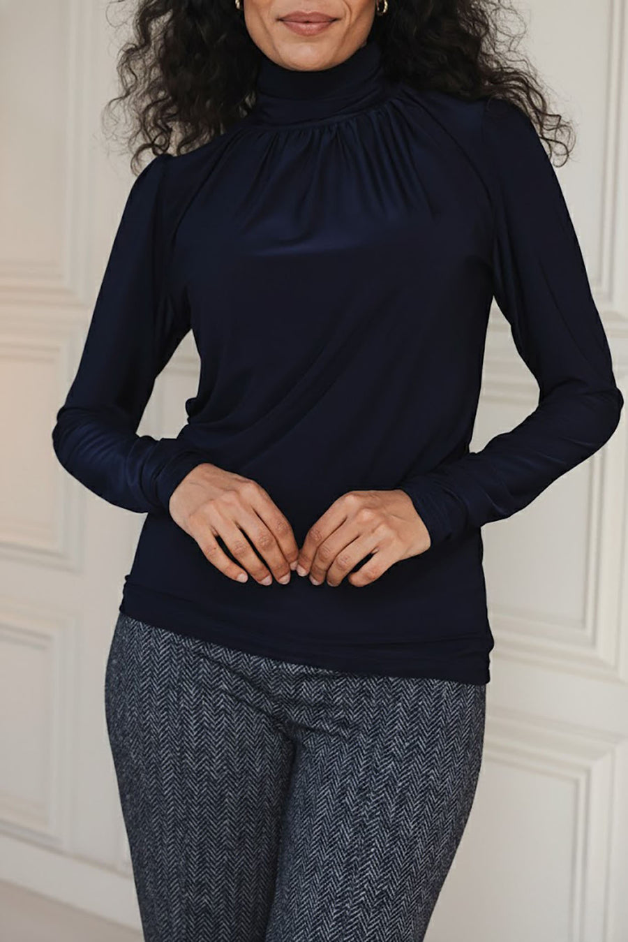 Feuerfest-Top | Marineblau