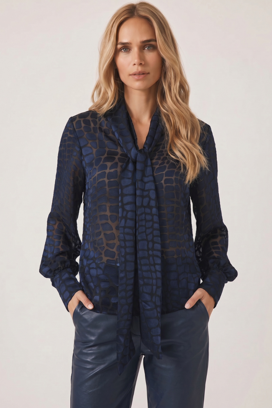Engelbluse | Marineblau