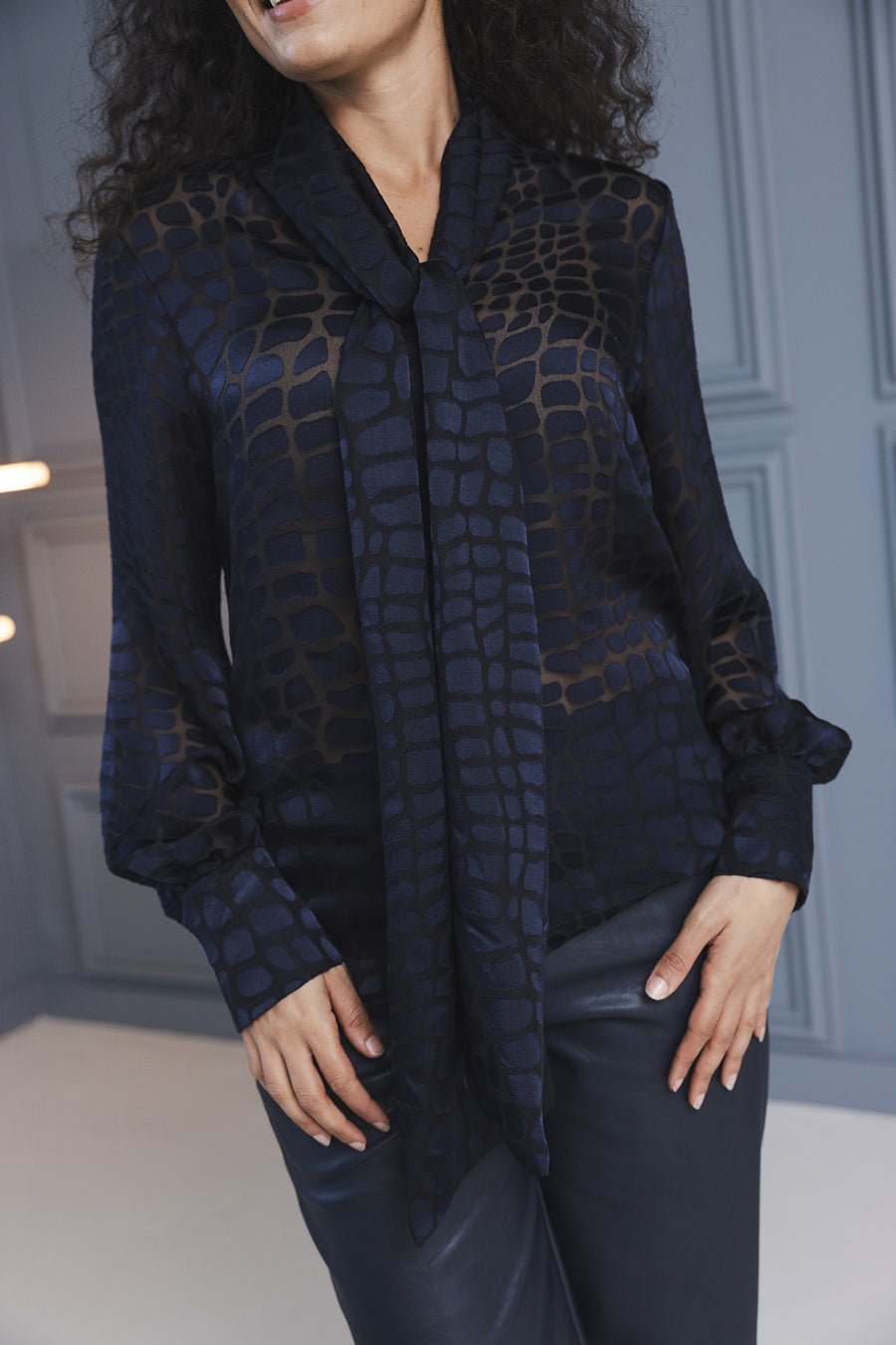 Engelbluse | Marineblau