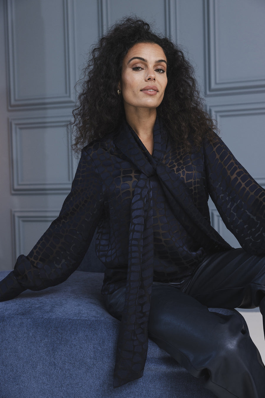 Engelbluse | Marineblau