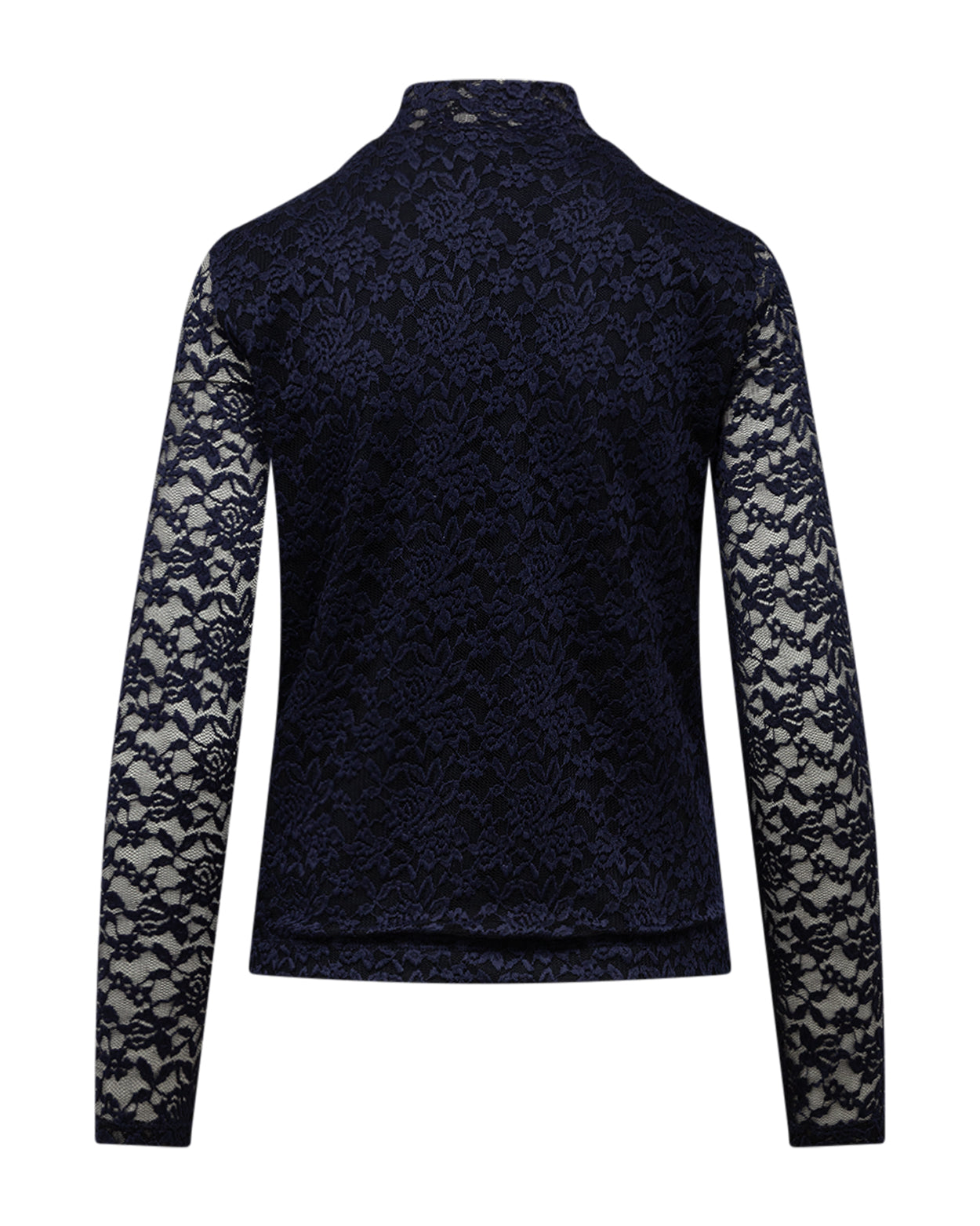 Olivgrünes Top | Marineblau