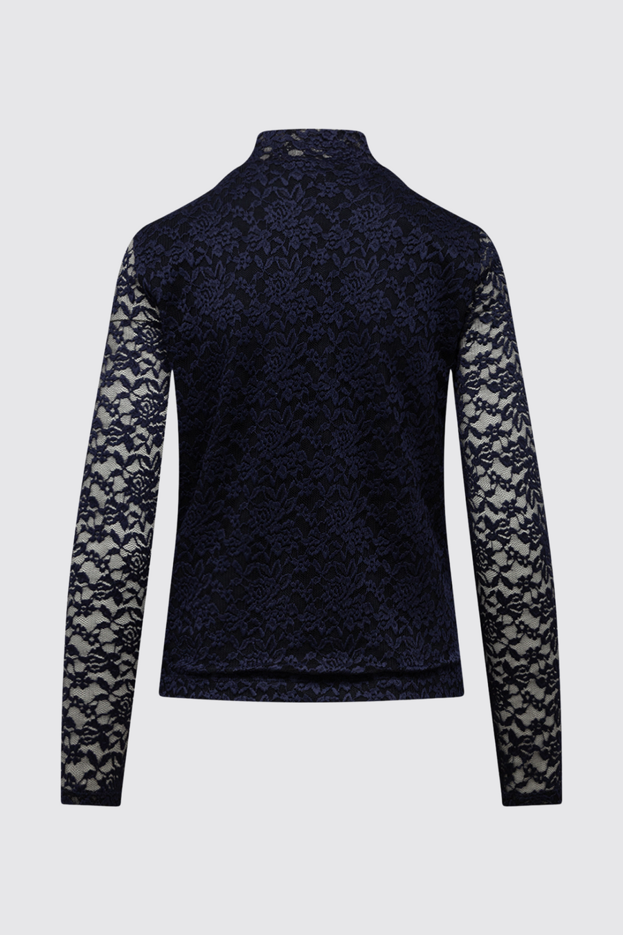 Olivgrünes Top | Marineblau