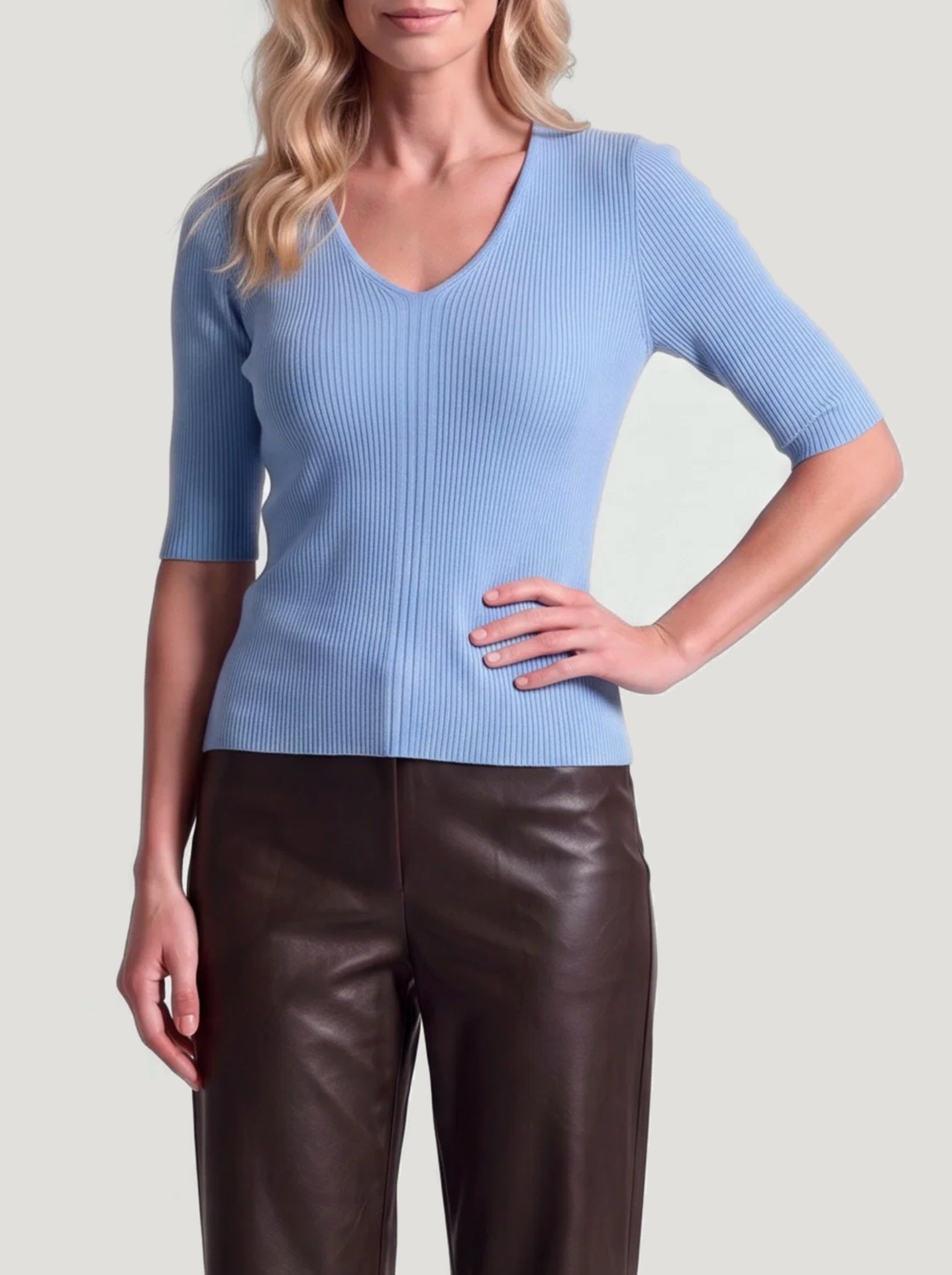Alma Top | Light Blue