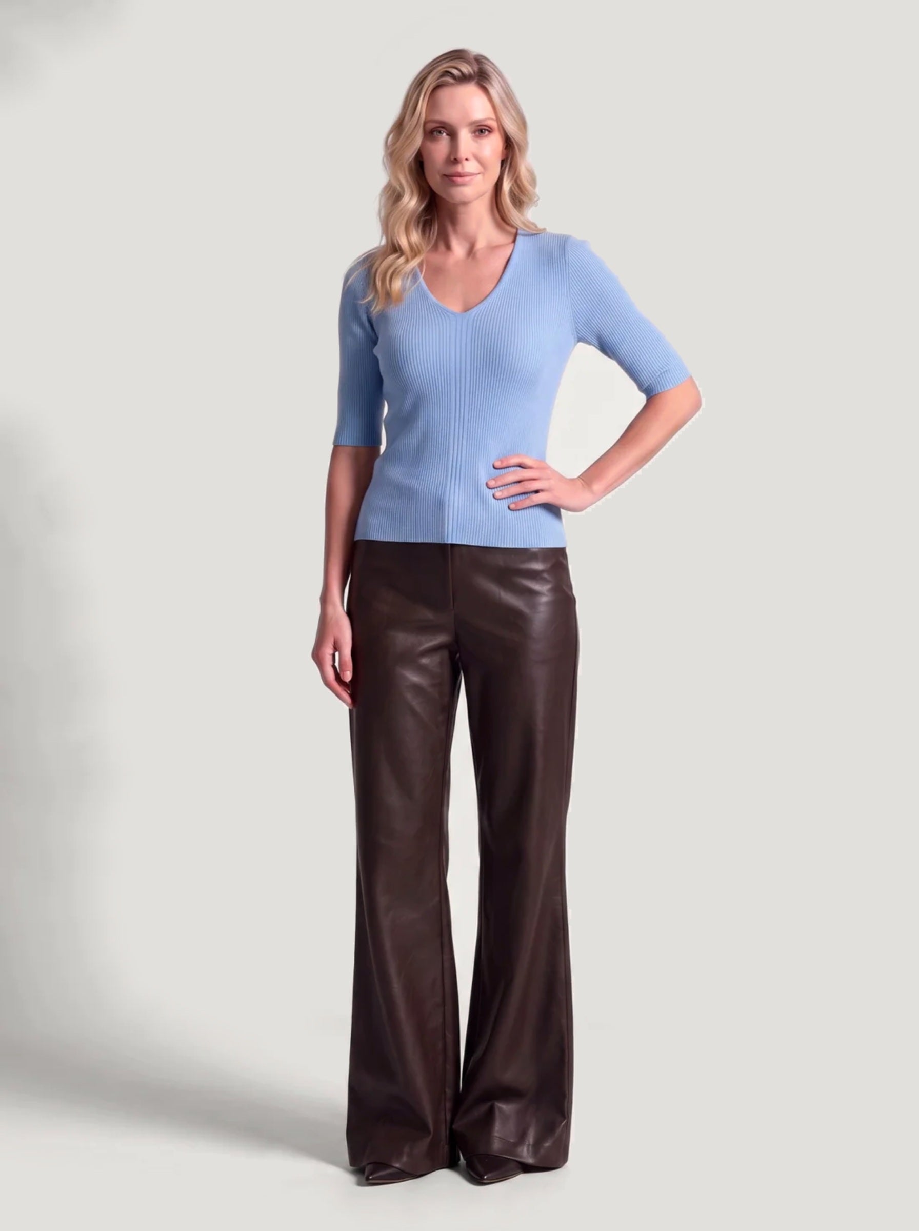 Alma Top | Light Blue