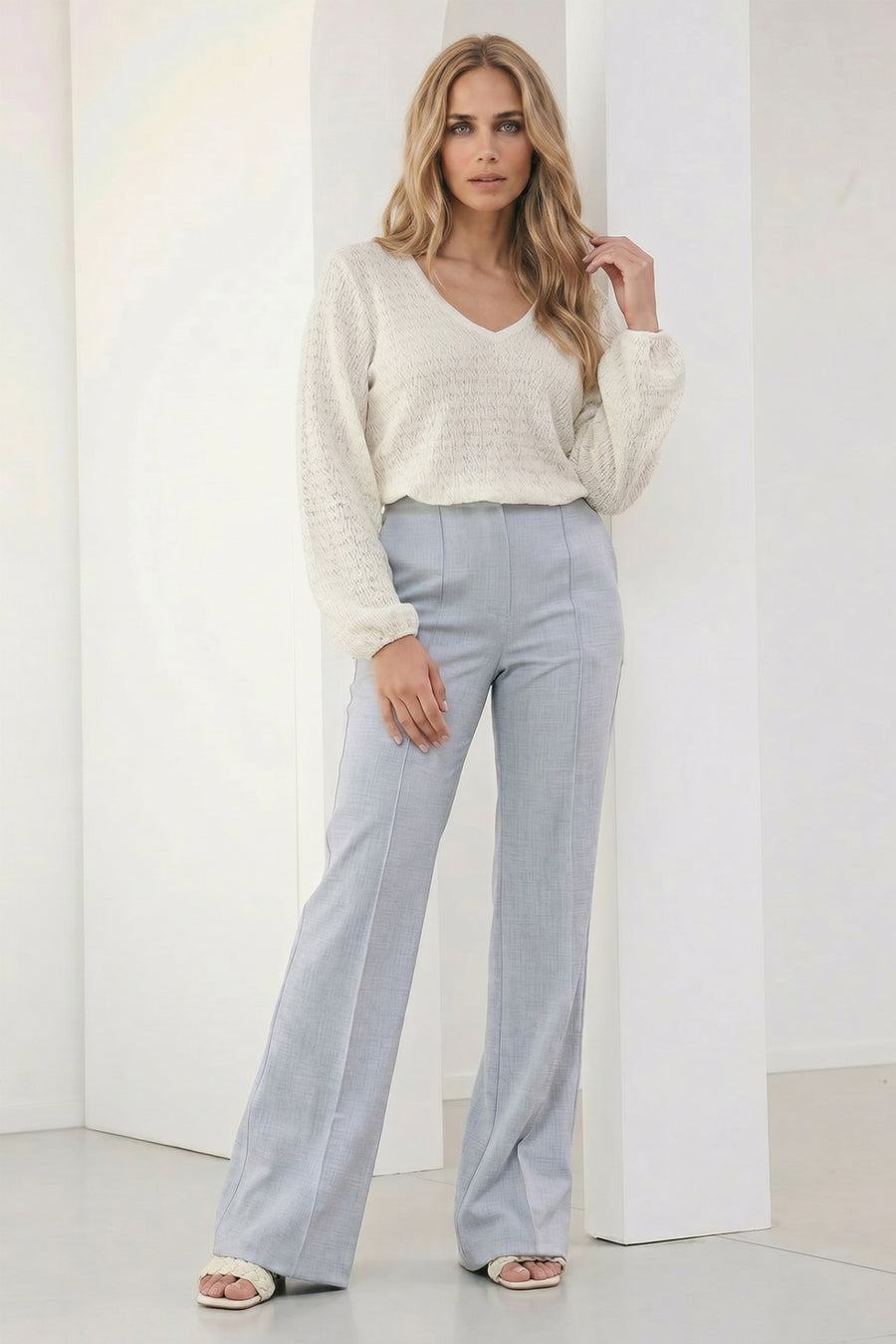 April Blouse | Ecru
