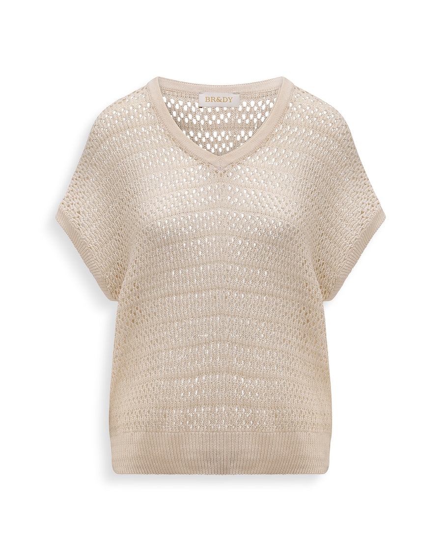 Beryl Top | Ivory