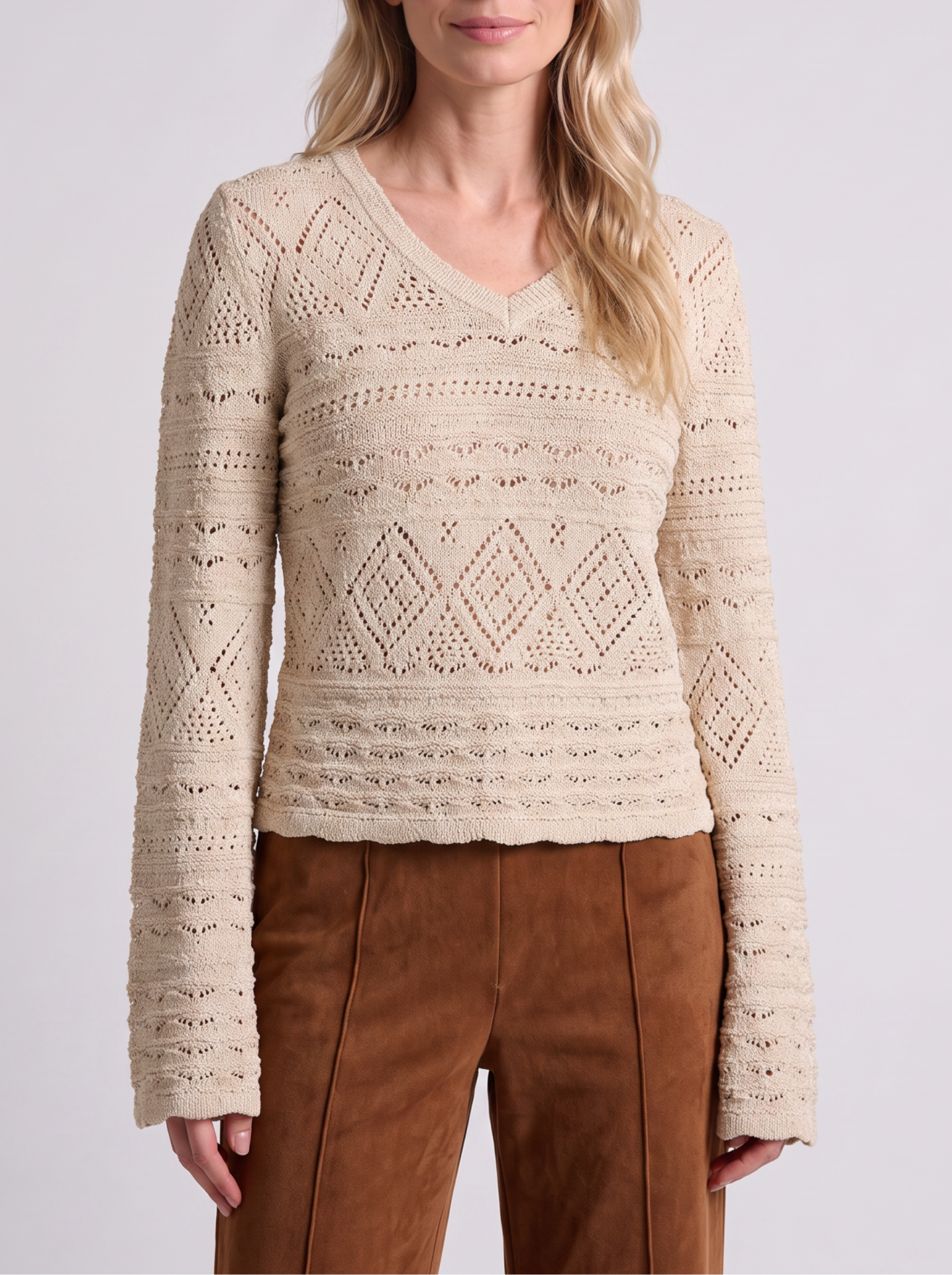 Bizou Knit | Beige