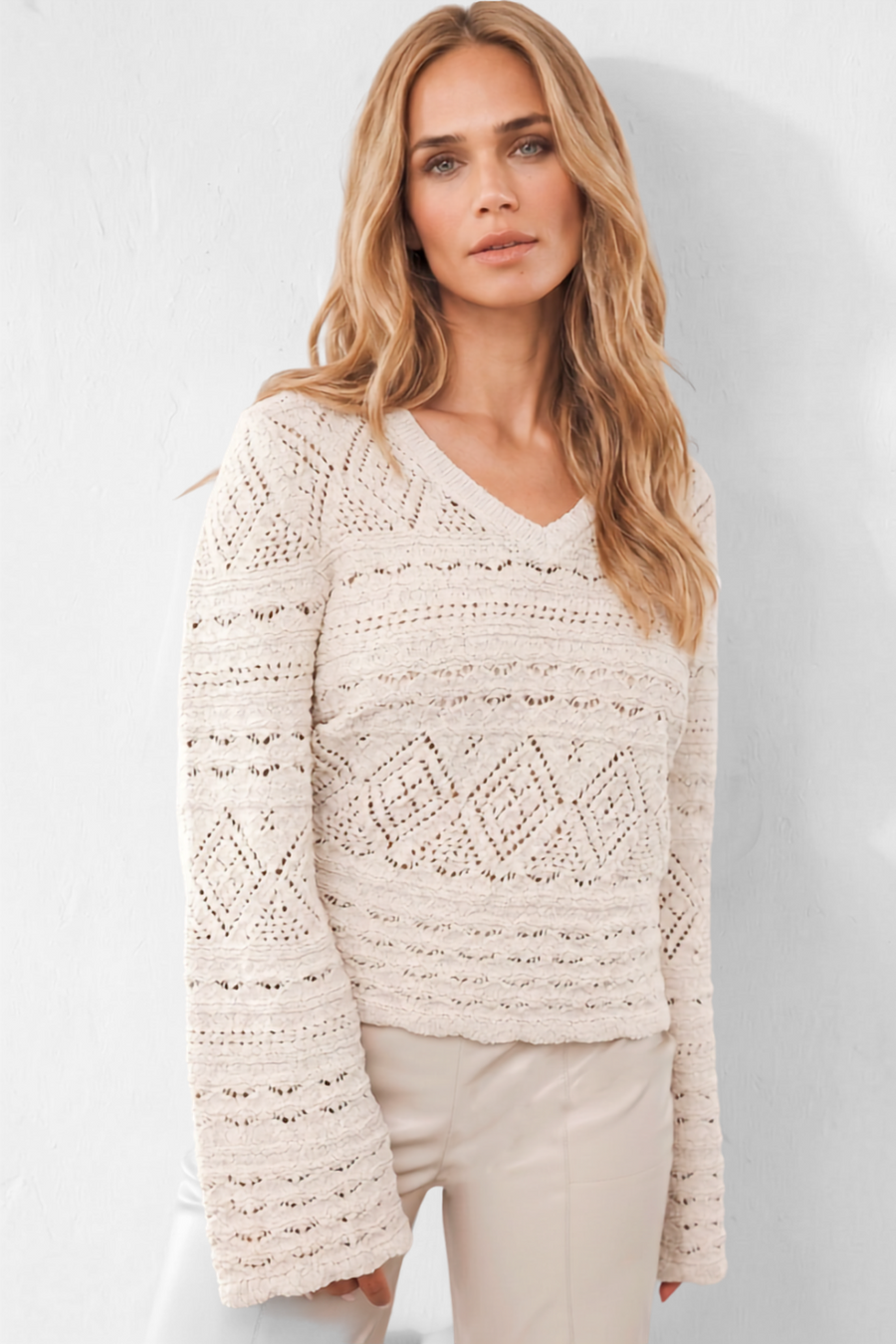 Bizou Knit | Beige