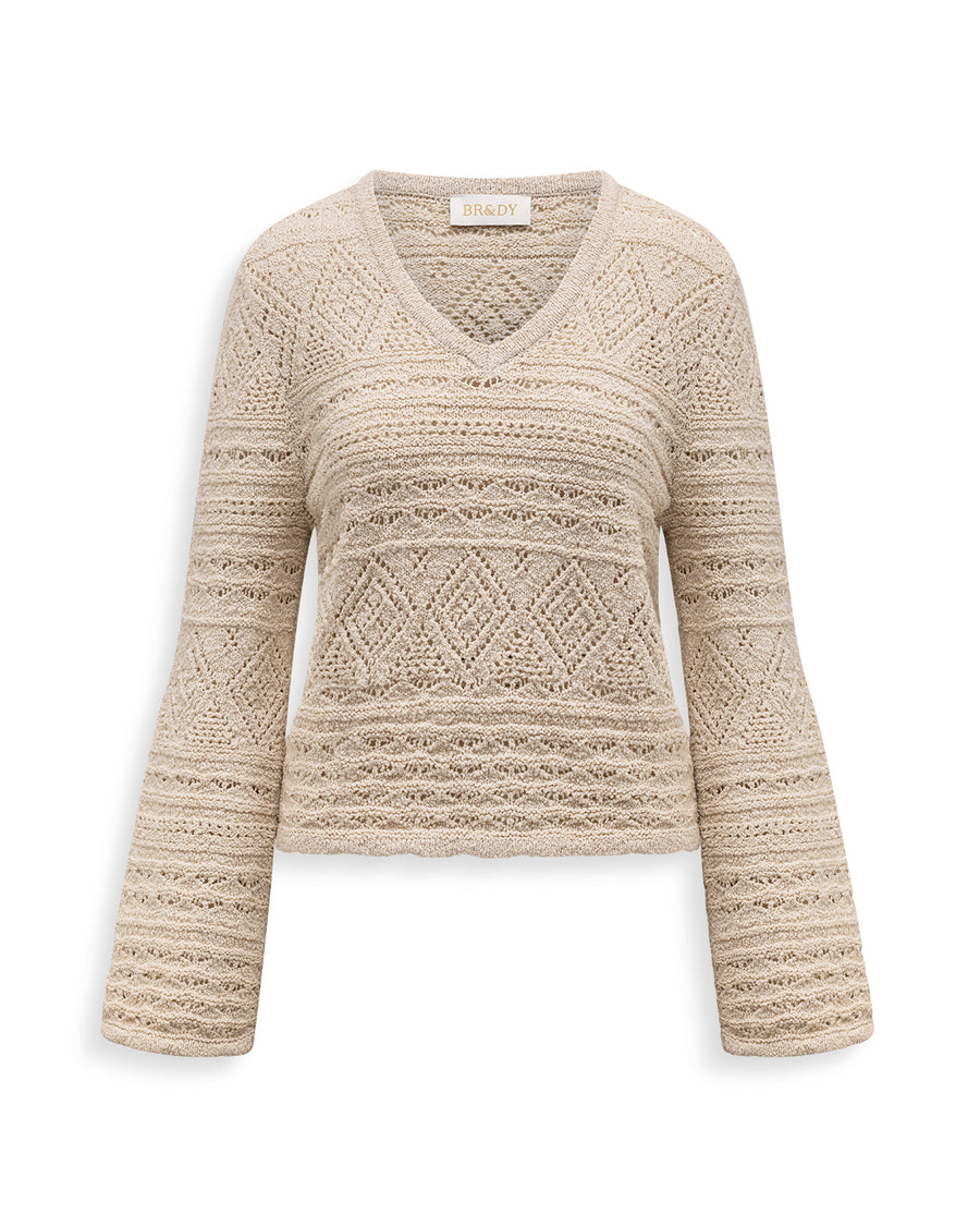 Bizou Knit | Beige