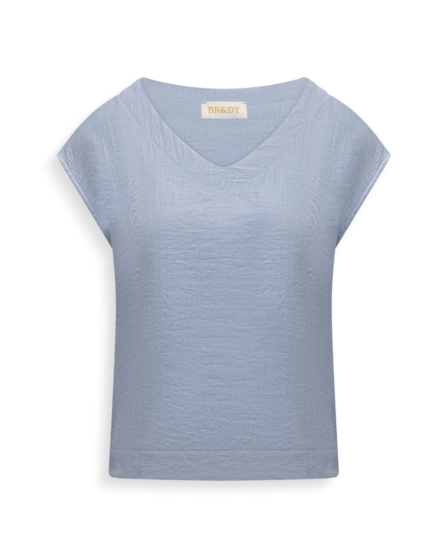 Fauve Top | Light Blue