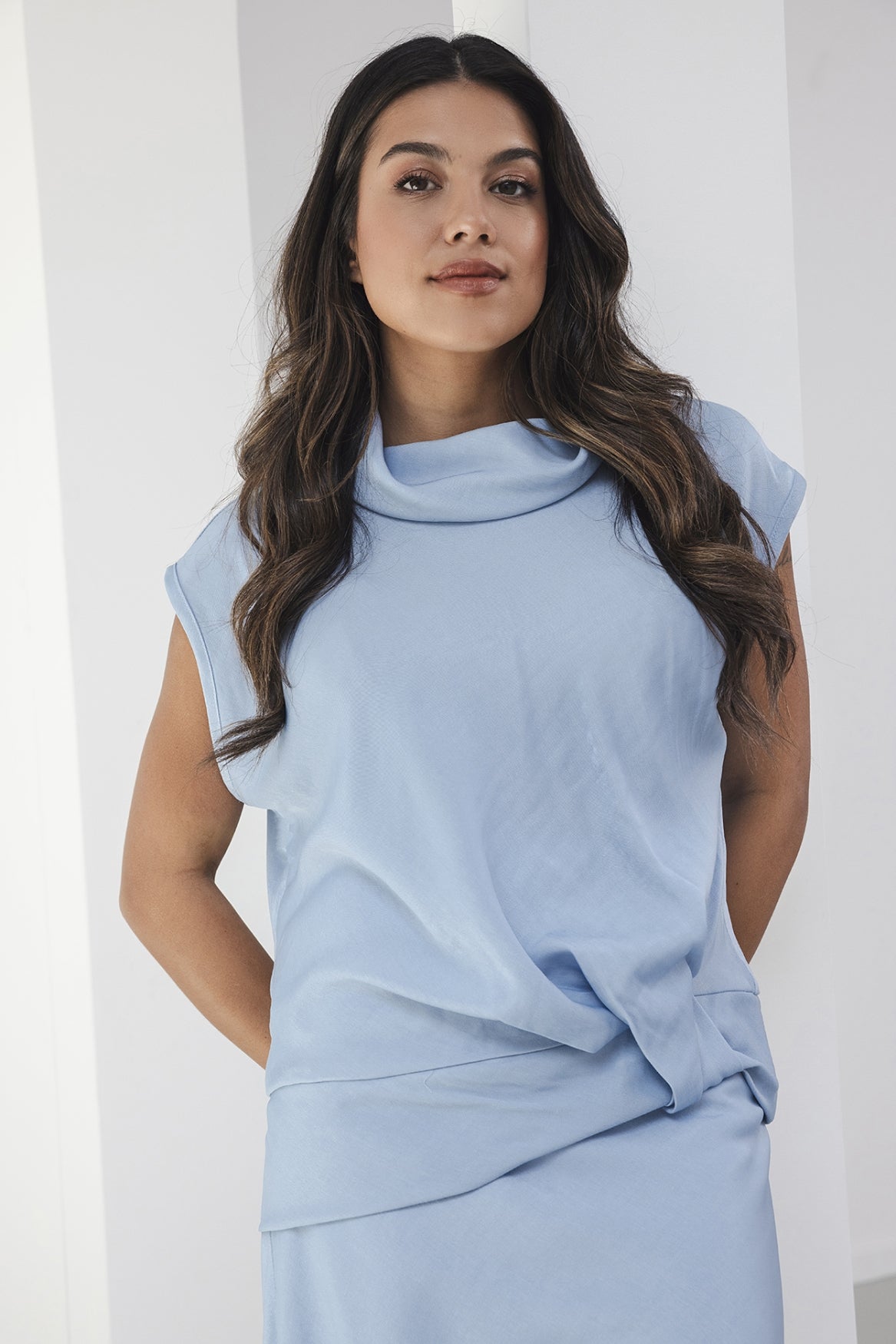 Jada Top | Light Blue