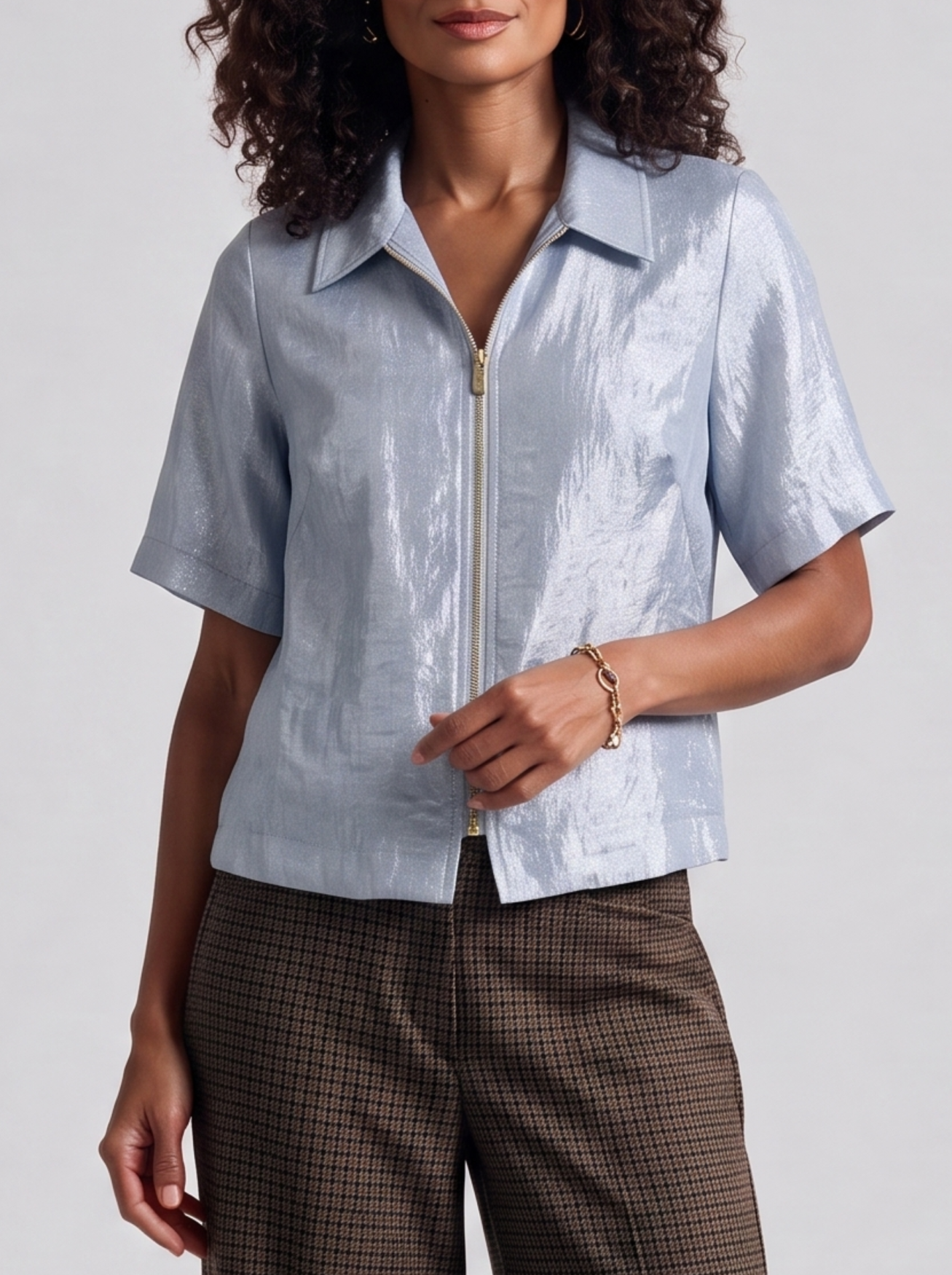 Ize Blouse | Light Blue