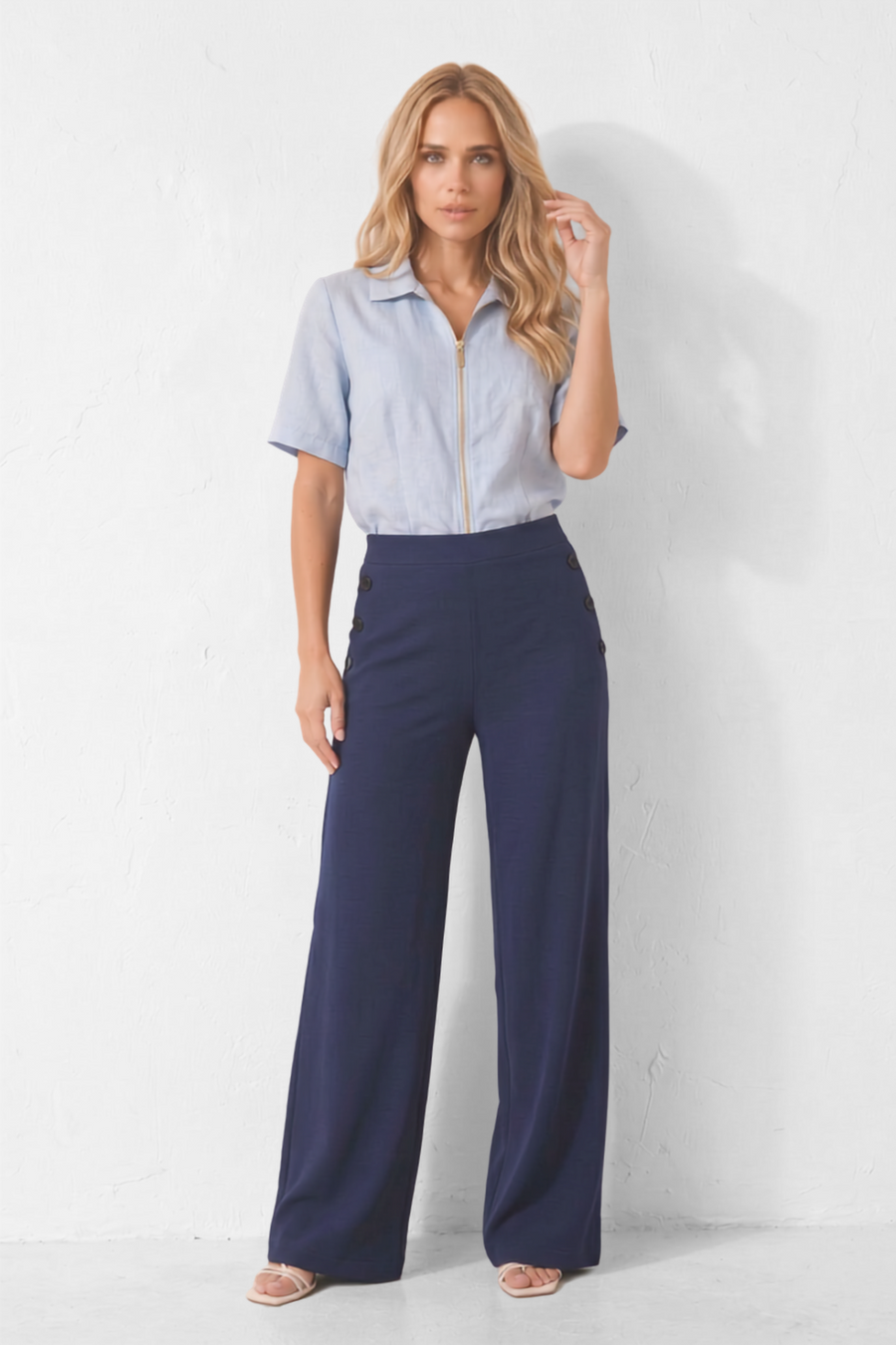 Ize Blouse | Light Blue