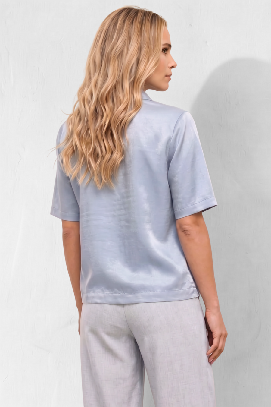 Ize Blouse | Light Blue
