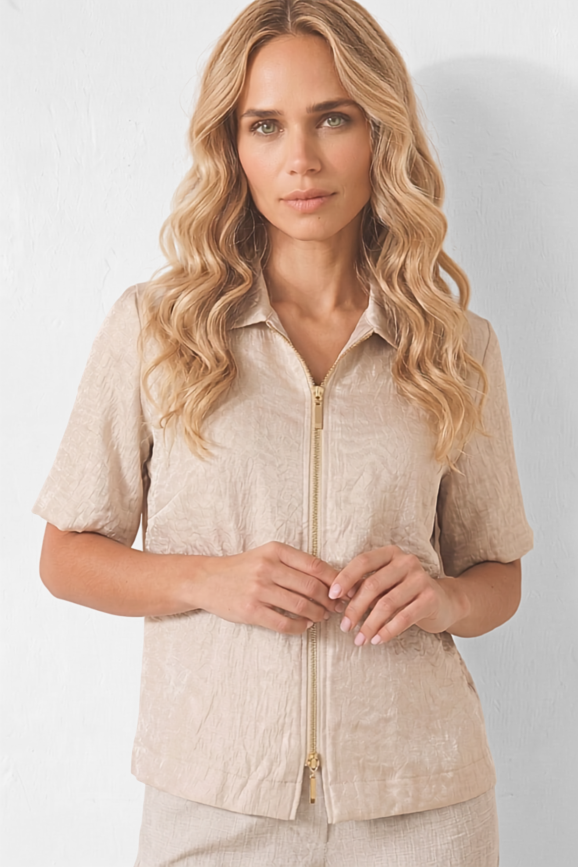 Ize Blouse | Gold