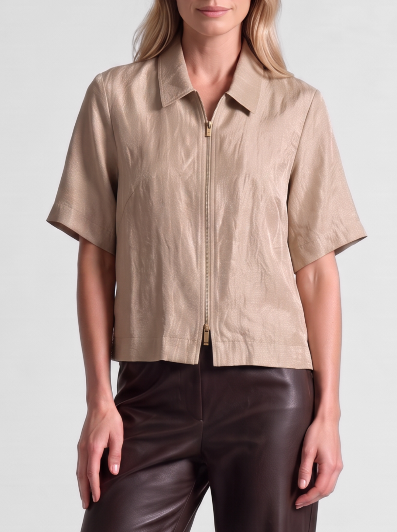 Ize Blouse | Gold