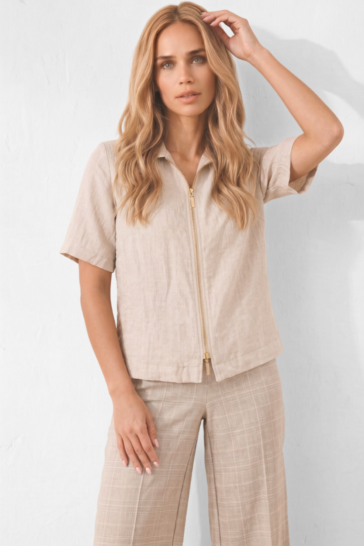 Ize Blouse | Gold