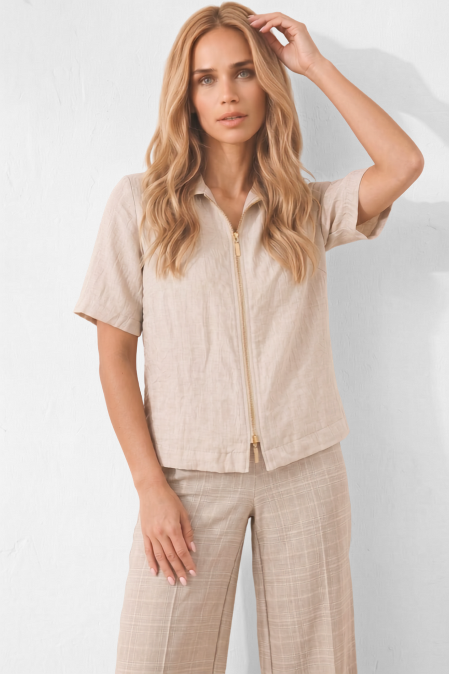 Ize Blouse | Gold