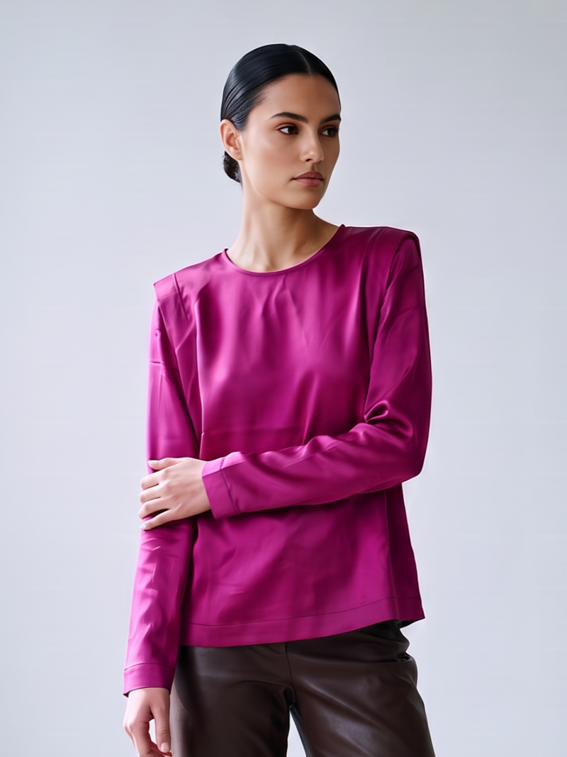 Mary Blouse | Purple