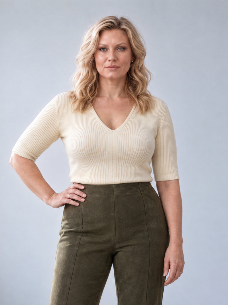 Alma Top | Ivory