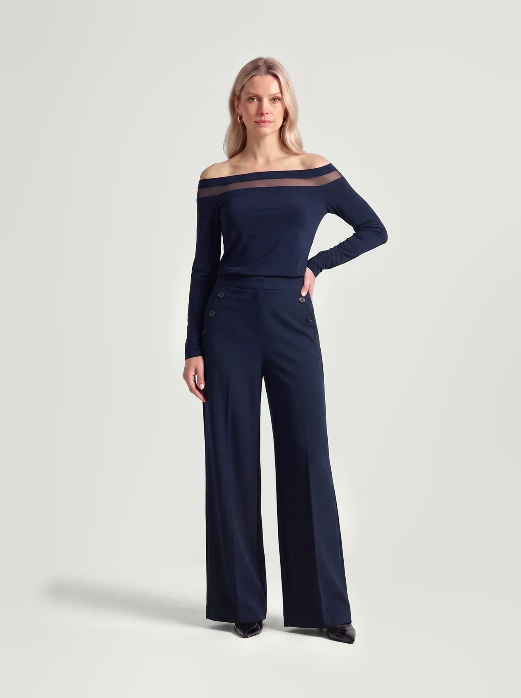 Amber Pants | Navy