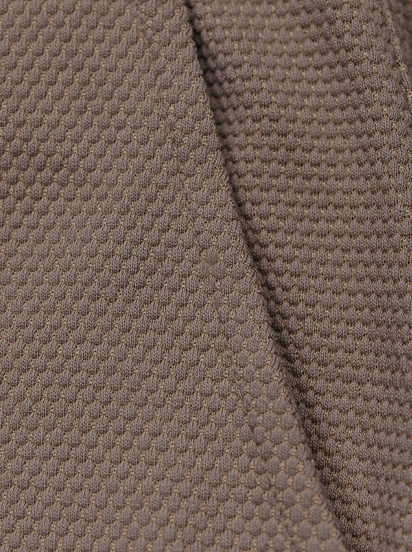 BR&DY Amy Jacket in bruin – detail van de stof