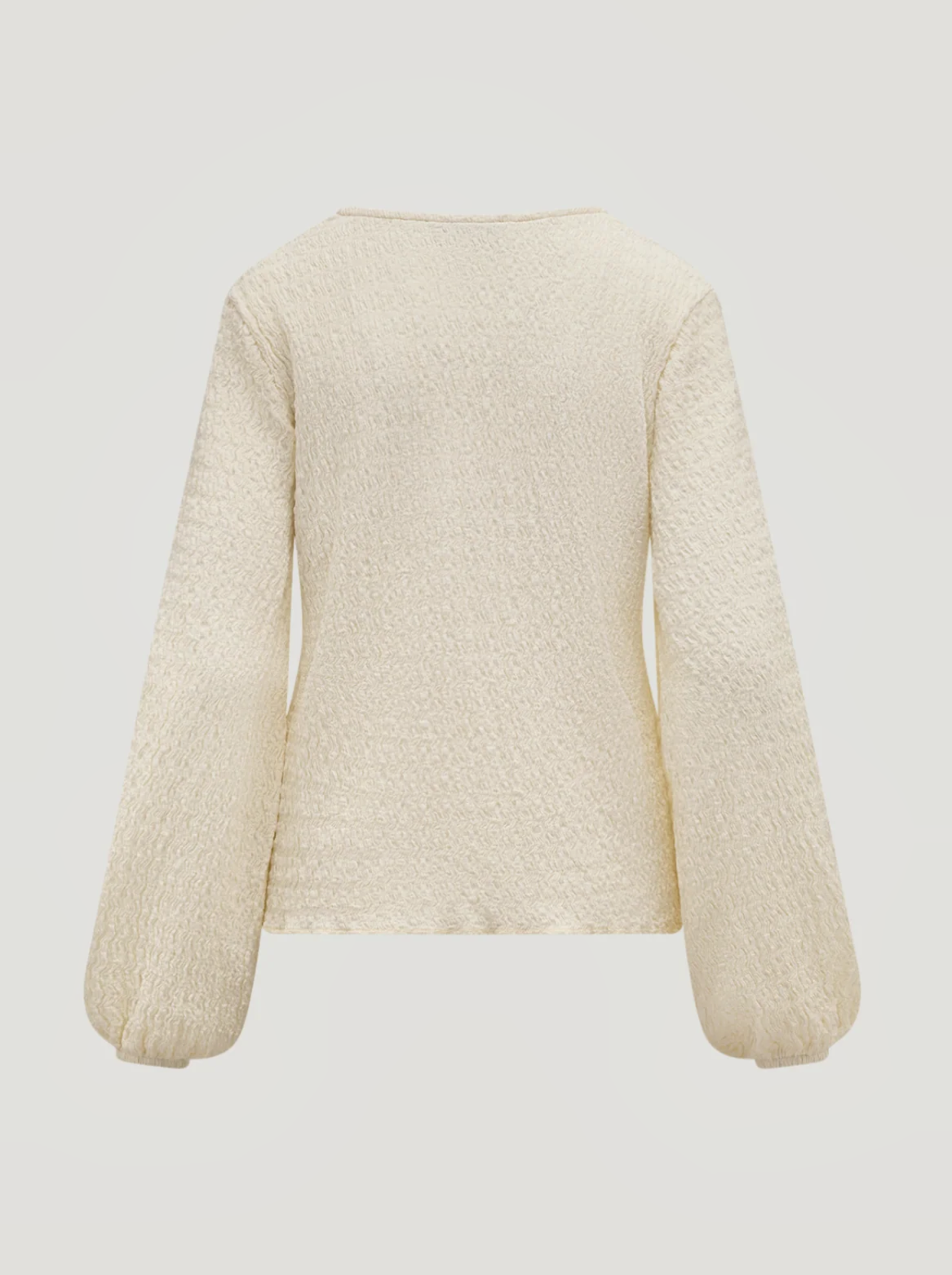 April Blouse | Ecru