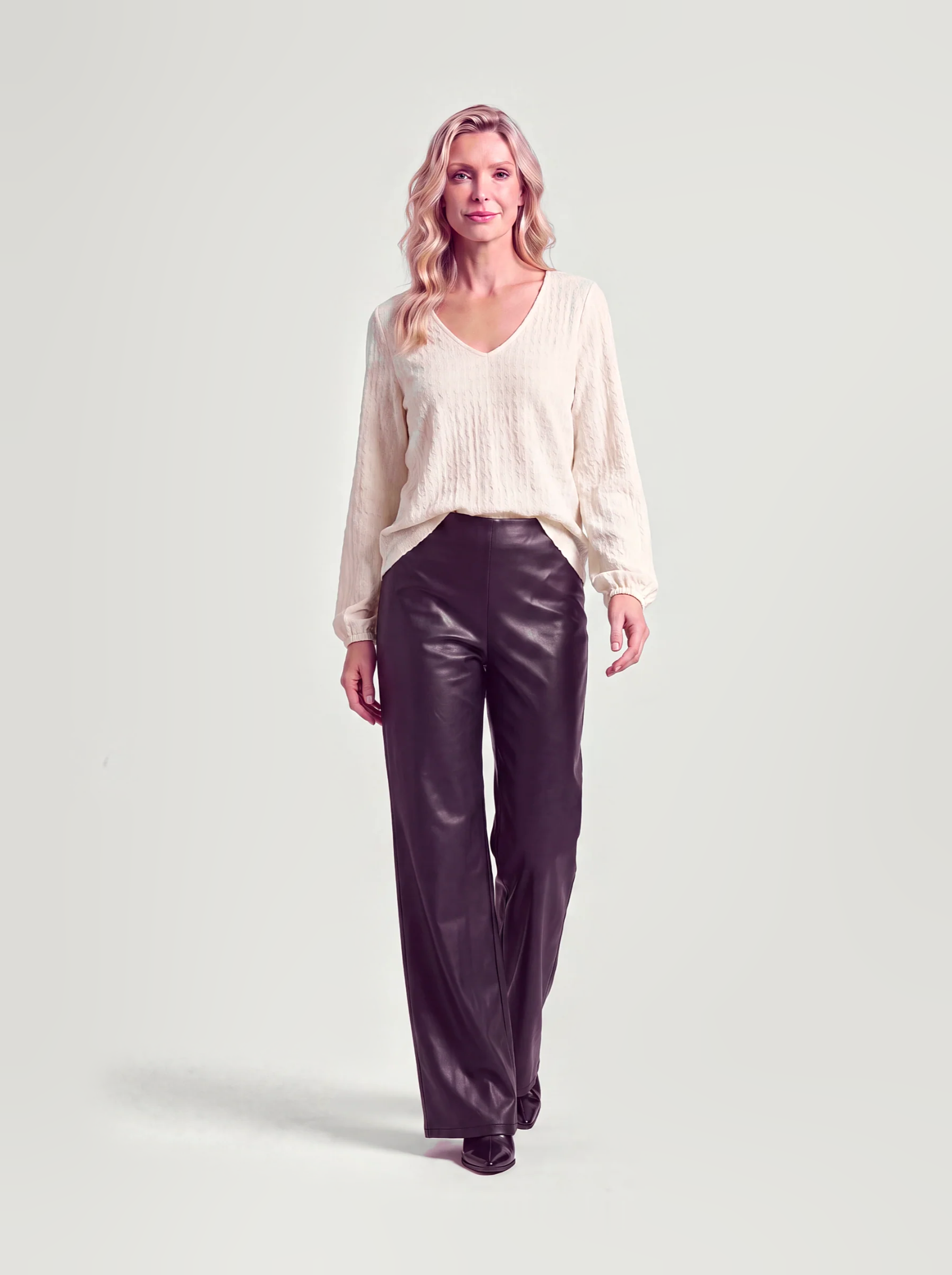 April Blouse | Ecru