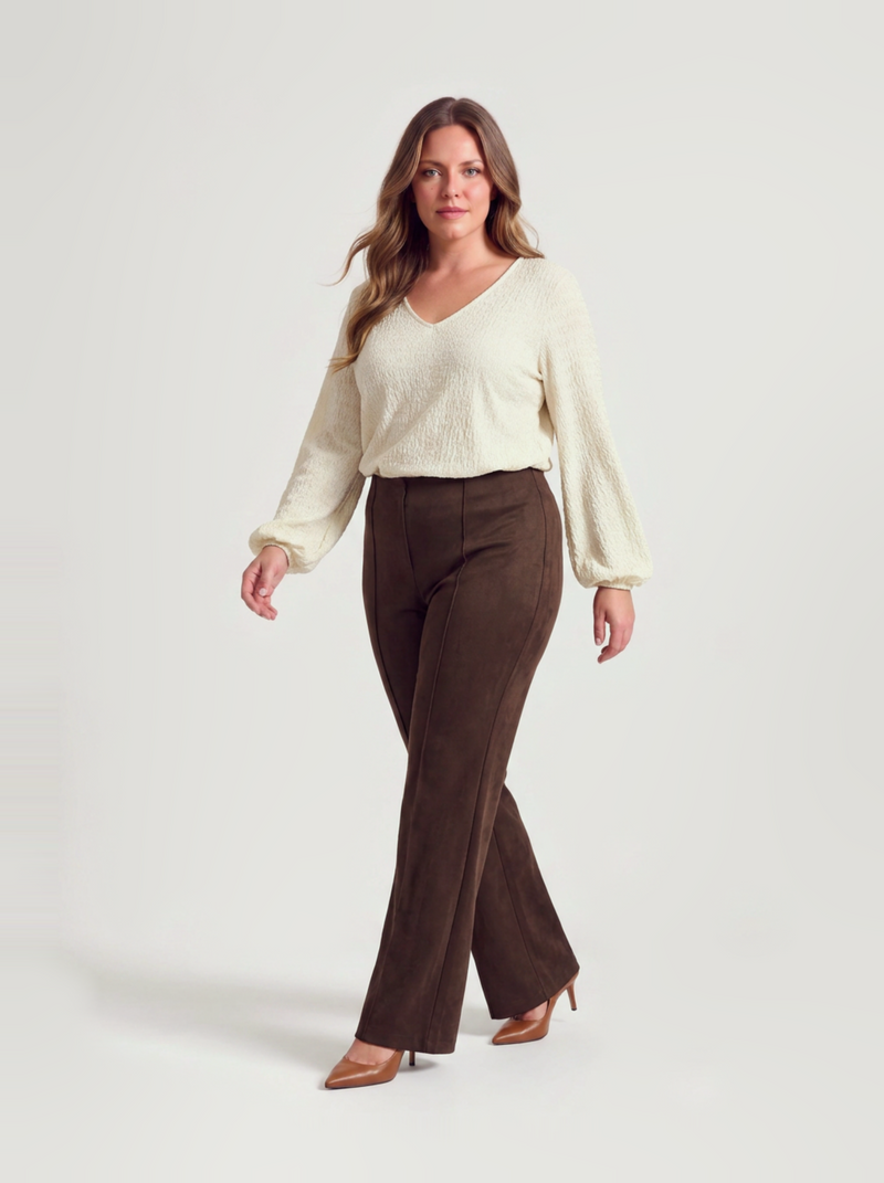 April Blouse | Ecru