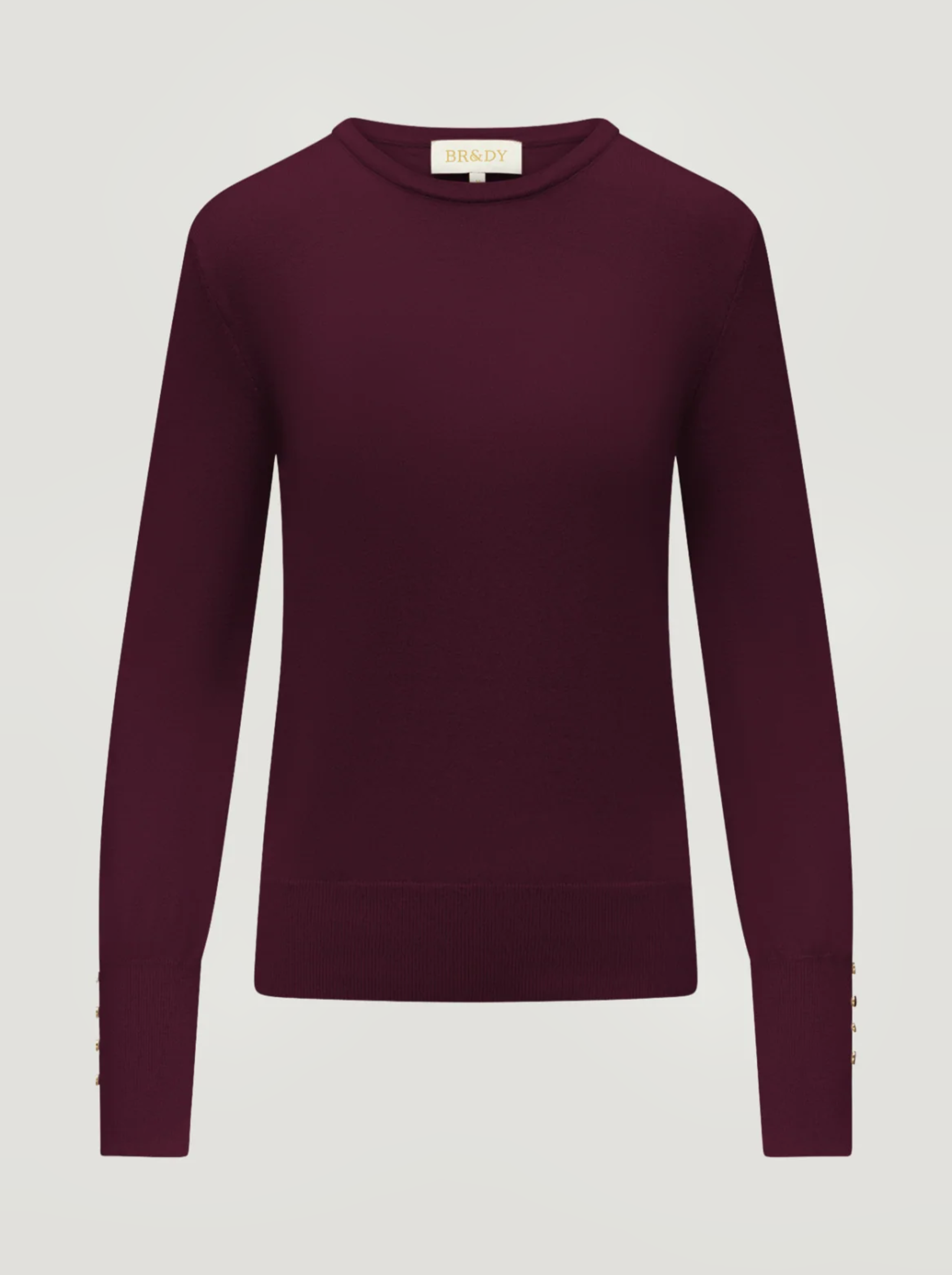Belle Top | Burgundy