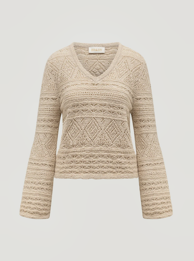 Bizou Knit | Beige