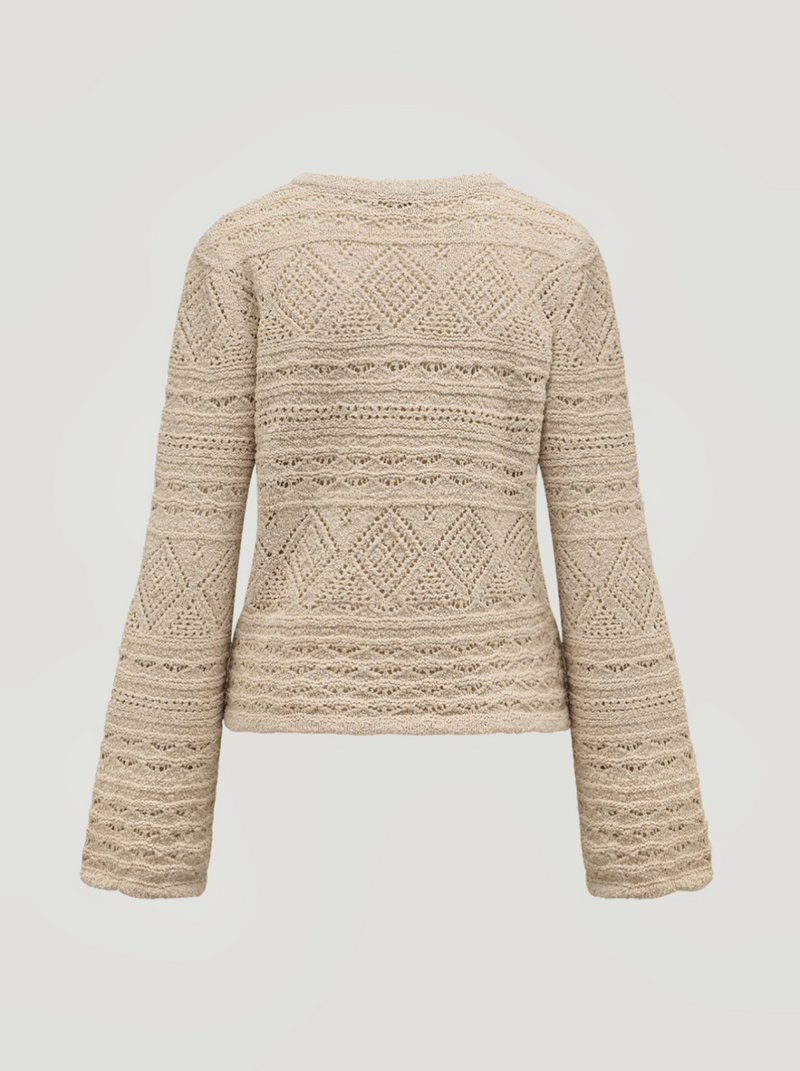 Bizou Knit | Beige