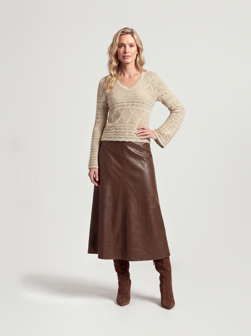 Bizou Knit | Beige