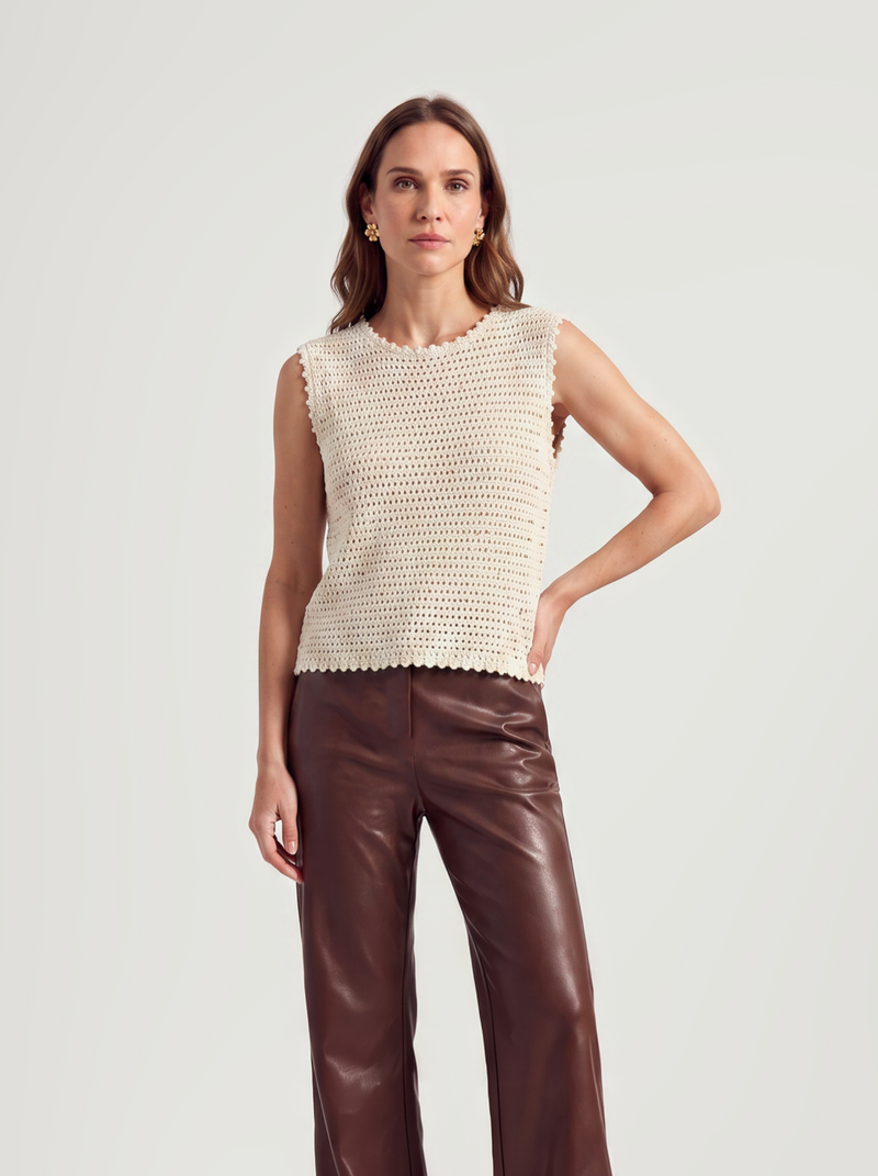 Dana Top | Ecru