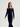 BR&DY Dawn Top in donkerblauw – damestop met lange mouw, close-up