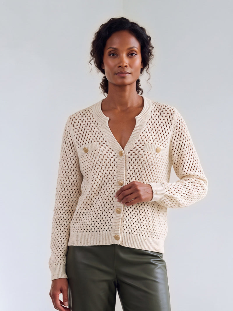Donna Cardigan | Ecru