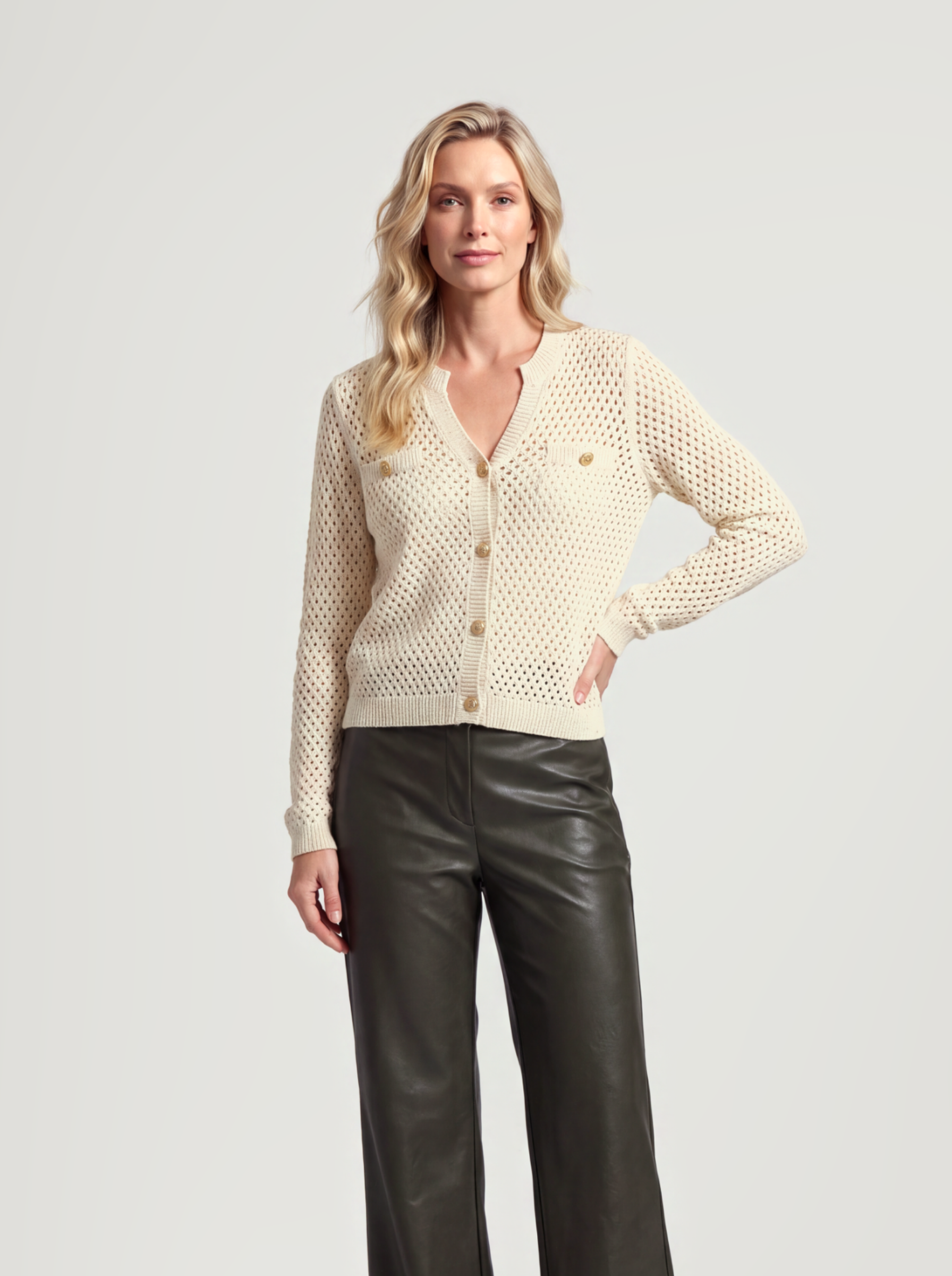 Donna Cardigan | Ecru