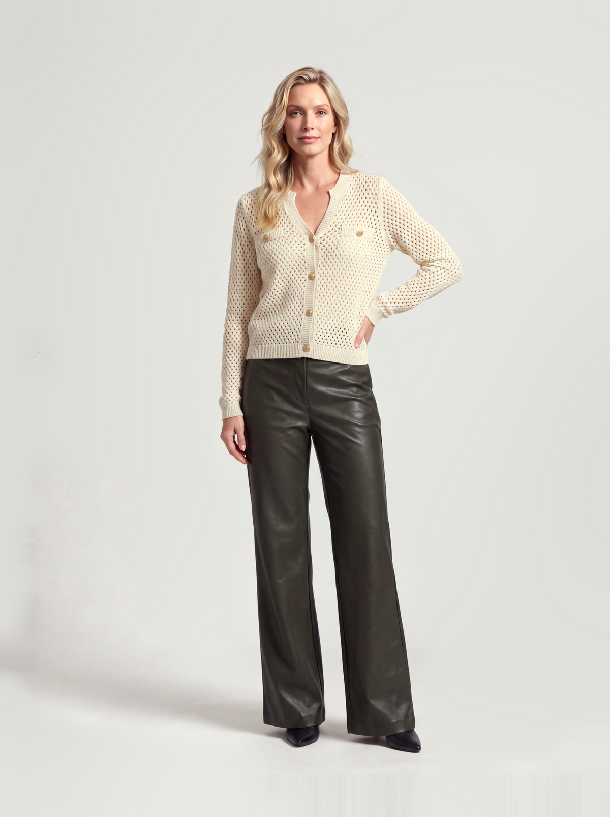 Donna Cardigan Ecru