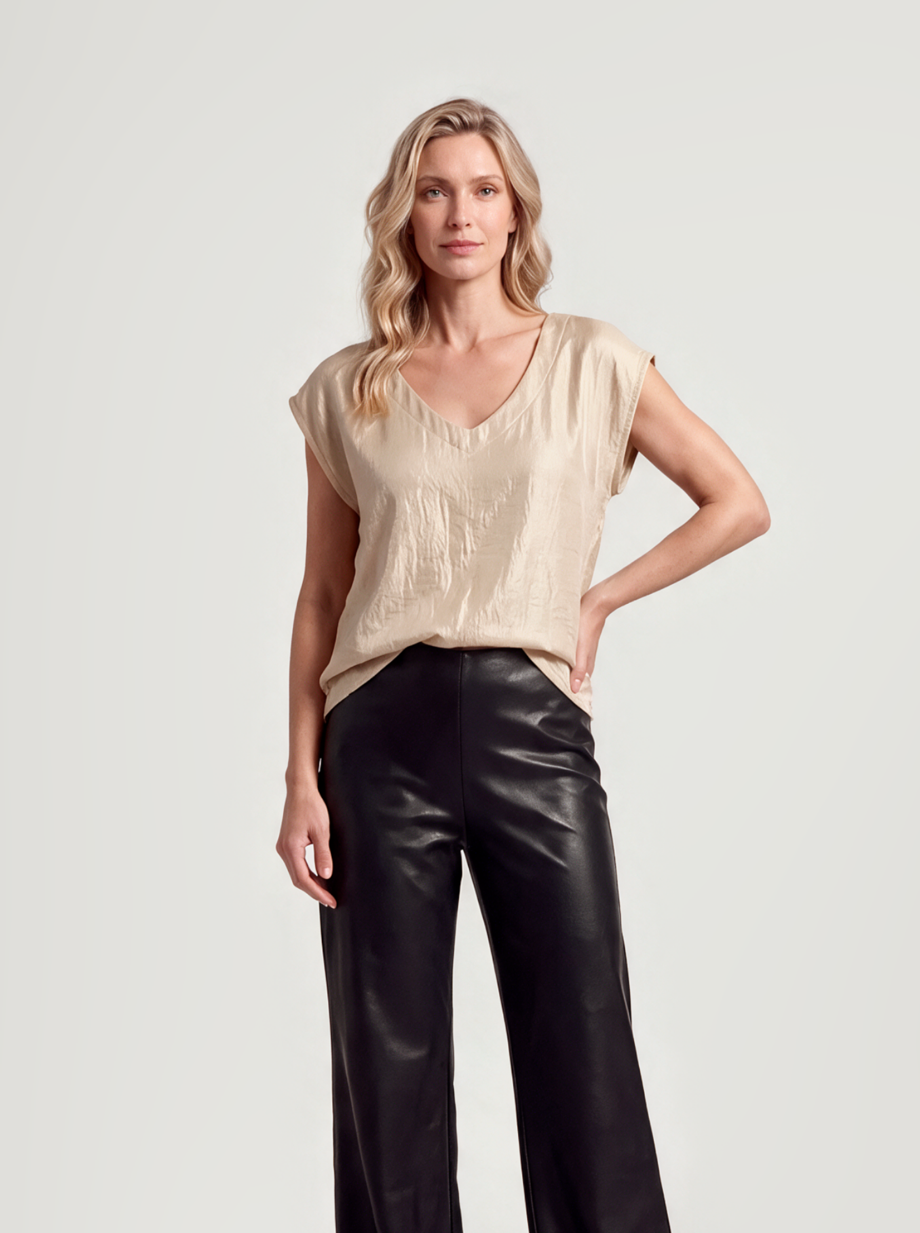 Fauve Top | Gold