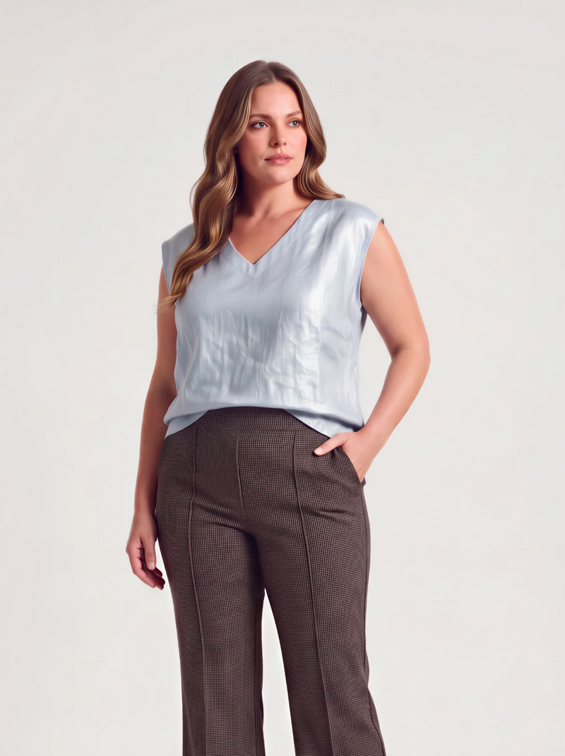 Fauve Top | Light Blue