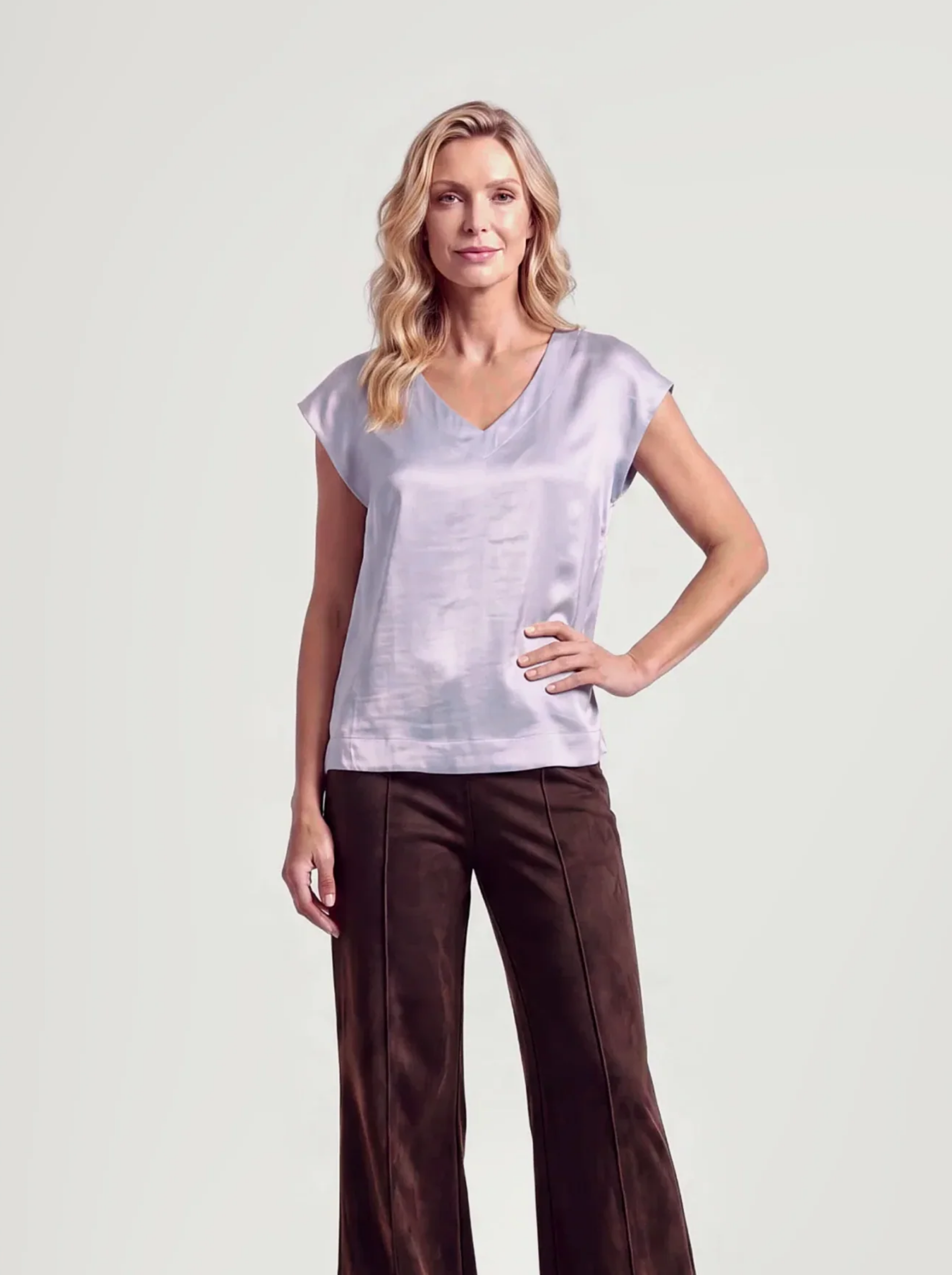 Fauve Top | Light Blue