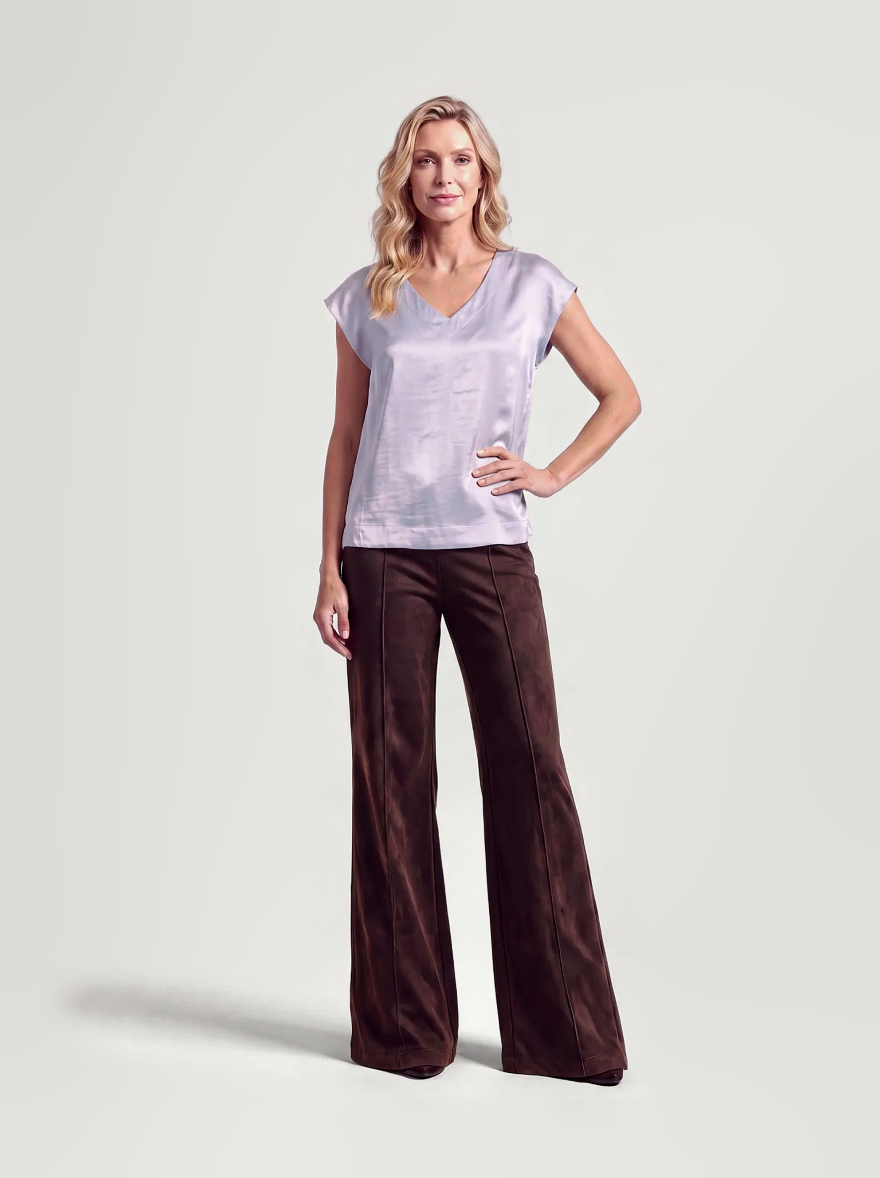 Fauve Top | Light Blue