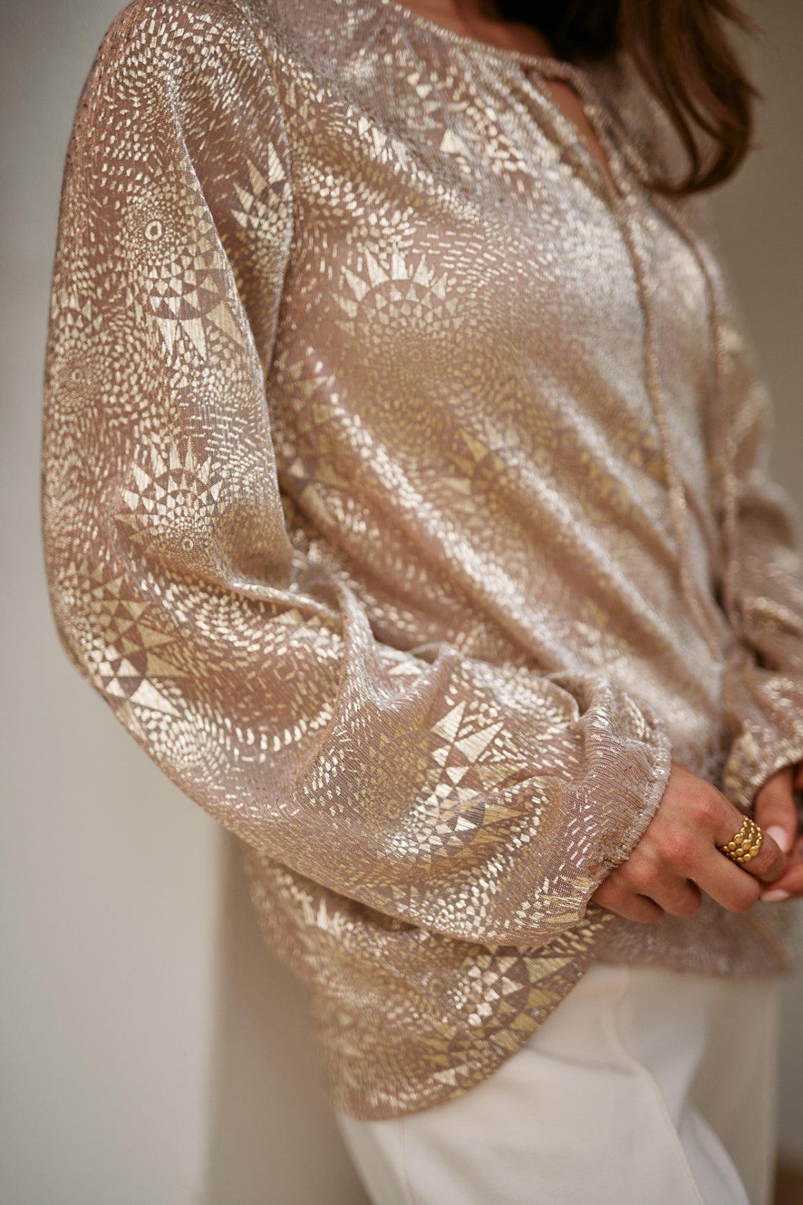 Fay Bluse | Pfirsichfarben