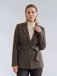 Faya Blazer | Brown