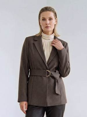 Faya Blazer | Brown