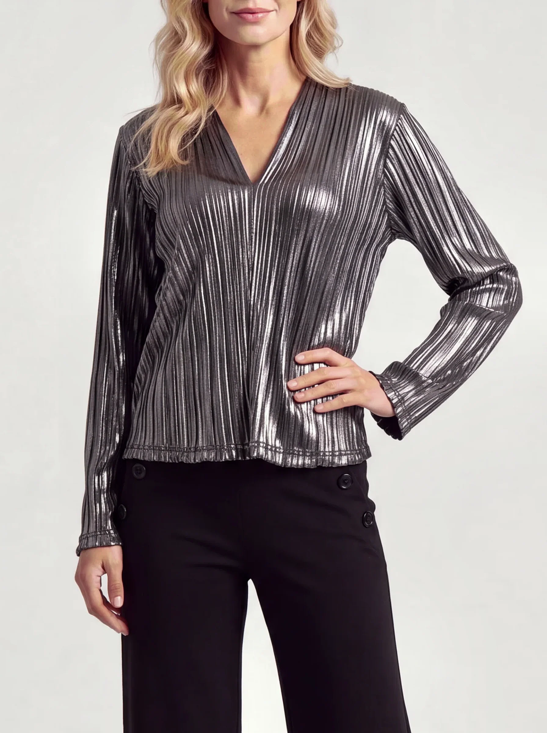 Flora Blouse | Black