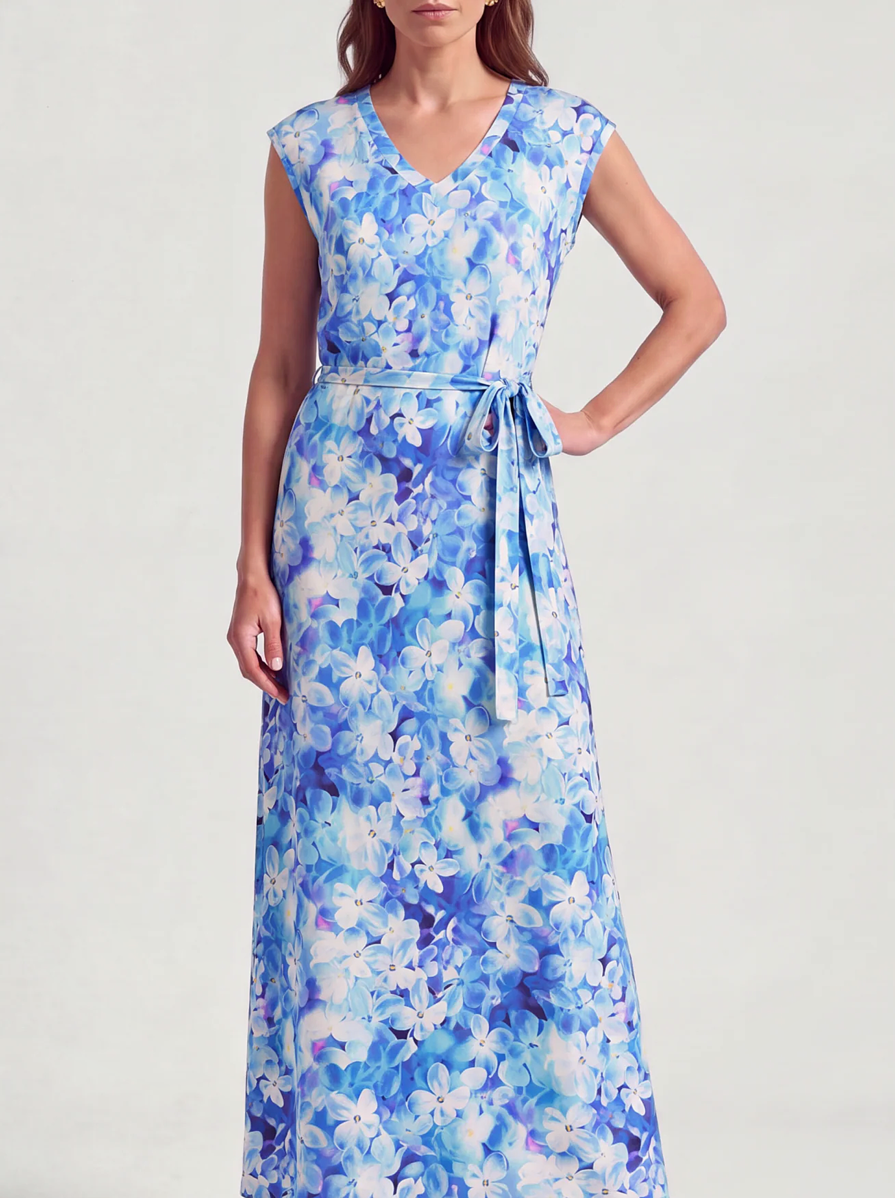 Flower Dress | Blue