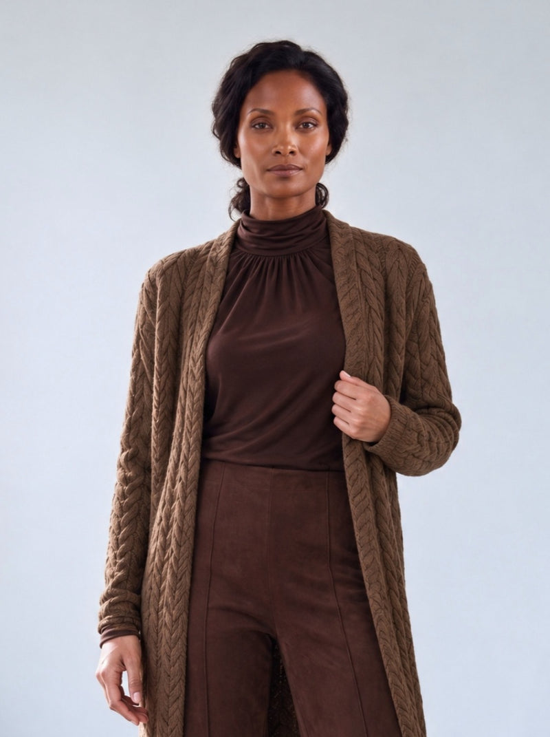 Holly Cardigan | Coffee