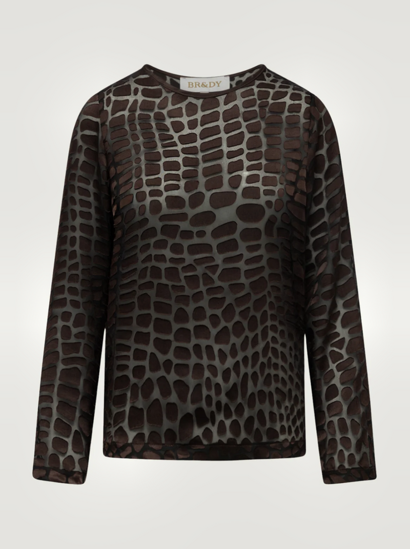 Ivy Top | Brown