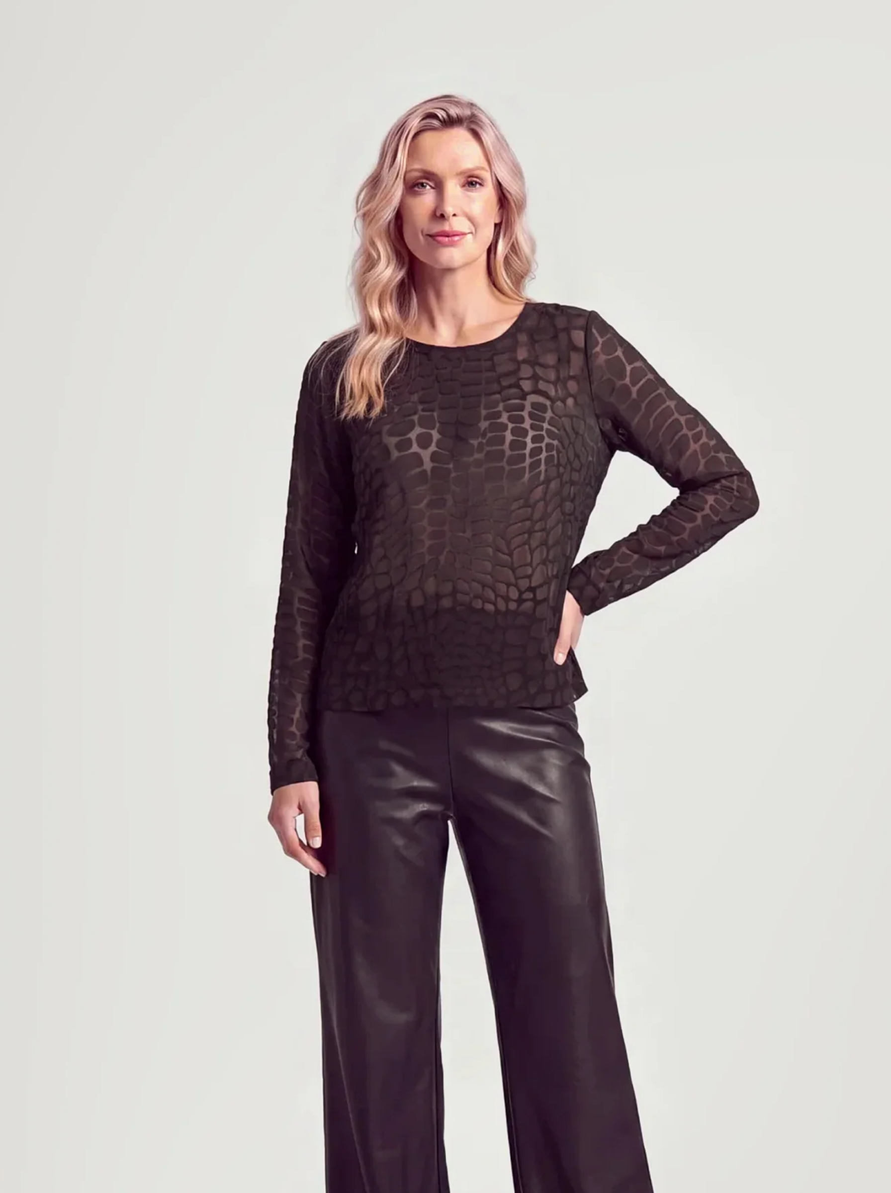 Ivy Top | Brown